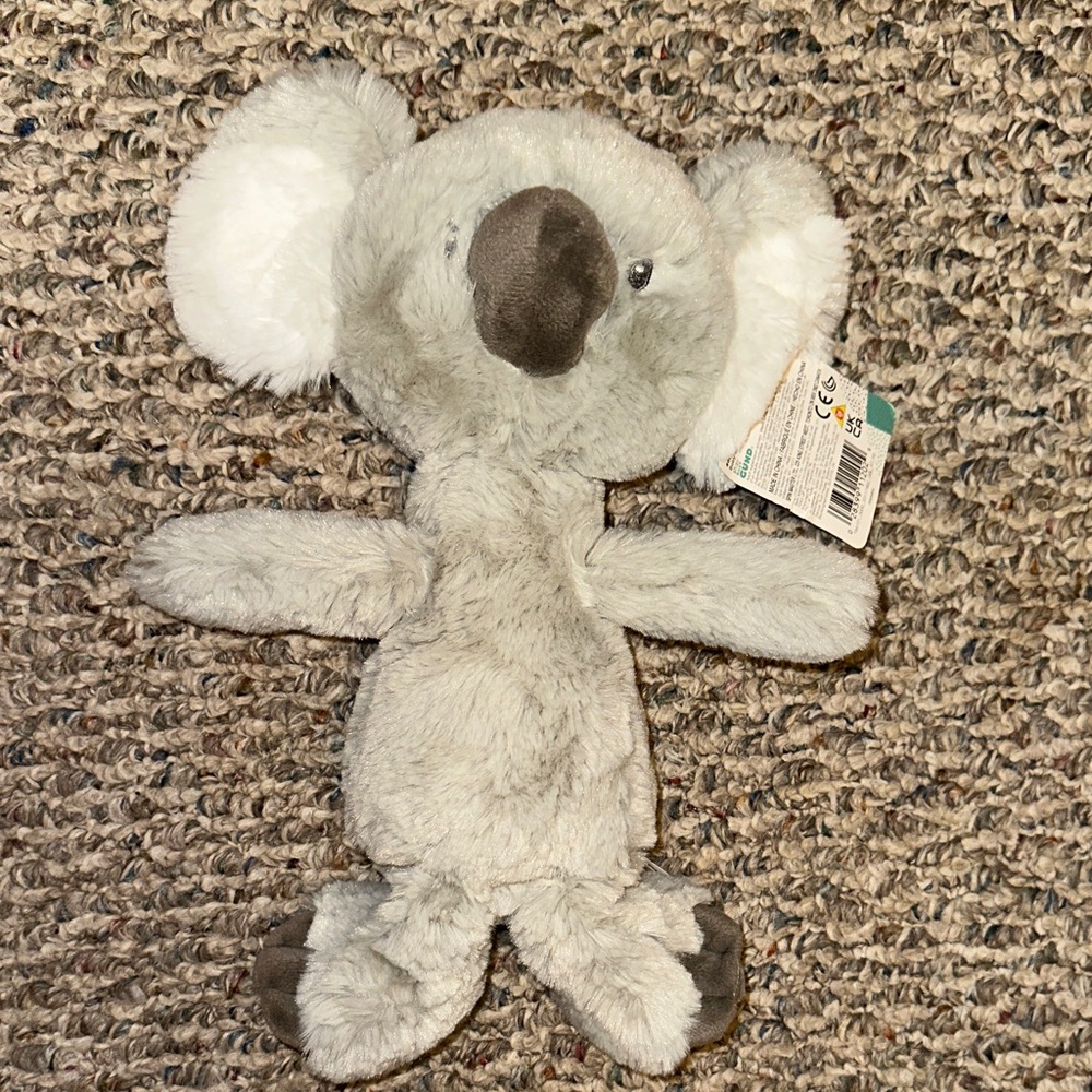 NWT BABY GUND BABY TOOTHPICK KOALA BEAR PLUSH 11” NEW